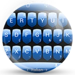 theme touchpal shield - blue android application logo